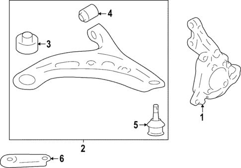 Suspension Components for 2025 Toyota GR86 #1