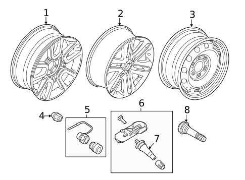 Wheel for 2014 Ford F-150 #0
