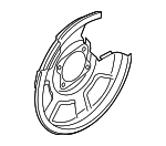 58243C1500 - : 2015-2019 Hyundai Sonata - Backing Plate for Hyundai: Sonata Image