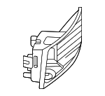 2978851404 - Body: Blind Spot Detection System Warning Sensor Bracket for Mercedes-Benz Image