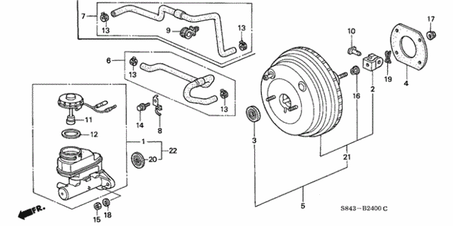 Master Power (1) for 2001 Honda Accord #0