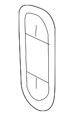 68121802AA - Body: Check Strap Seal for Fiat: 500X | Jeep: Compass, Renegade Image