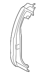 7C3Z28280A58A - Body: Corner Panel for Ford: F-250 Super Duty, F-350 Super Duty Image