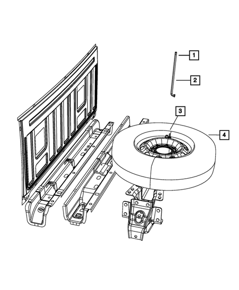Wheel Spare for 2008 Dodge Ram 3500 #1