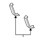 4026522 - Fuel System: Fuel Tank Strap for Dodge: B150, B1500, B250, B2500, B350, B3500 Image