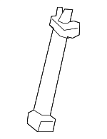 6740130250 - Body: Guide Channel for Lexus: GS300, GS350, GS430, GS450h, GS460 Image