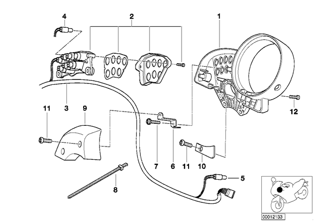 62142306677 - : Cover for BMW-Motorrad Image