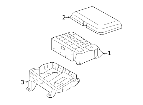 Fuse & Relay for 2021 Toyota Tundra #0