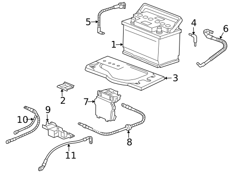 Battery for 2008 Porsche Boxster #0