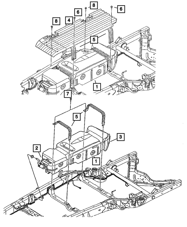 68030948AE - Fuel: Fuel Tank for Mopar Image image