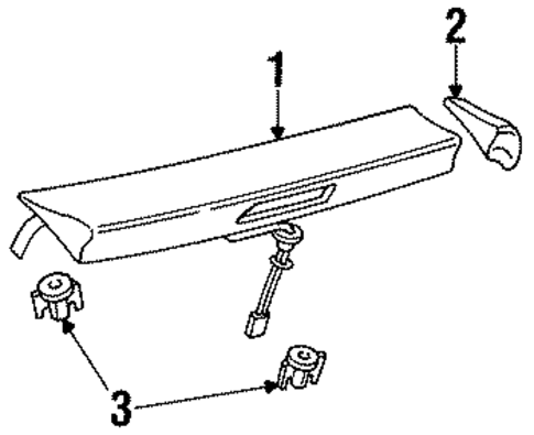 Spoiler for 1997 Chevrolet Monte Carlo #0