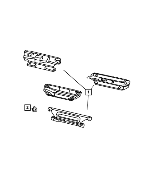 Heat Shields for 2007 Jeep Commander #0