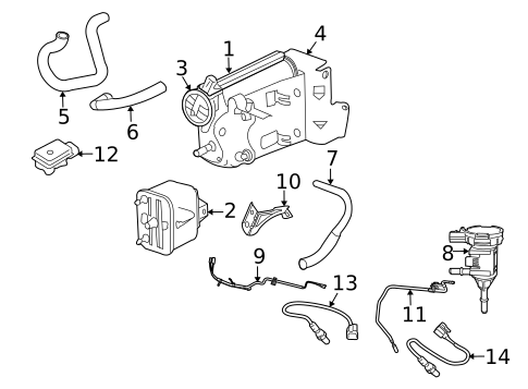 Emission Components for 2012 Ram 2500 #0