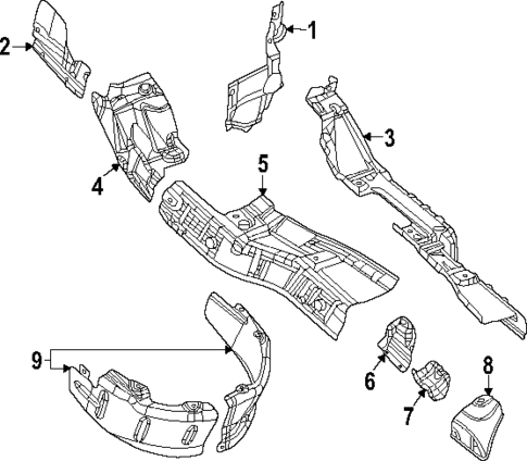 Heat Shields for 2019 Dodge Durango #0