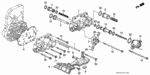 24271PX4000 - Transmission - Automatic: SHAFT, SHIFT FORK for Honda Image