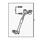 68487029AA - Engine: Oil Feed Tube for Mopar Image