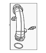 68490038AA - Engine: Upper Hose for Mopar Image