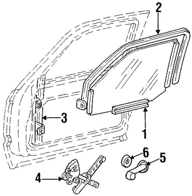 22071951 - Body: Window Regulator for GM Image