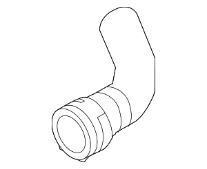 95810637300 - Cooling System: Engine Coolant Hose for Porsche Image