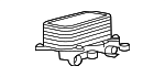 95830703700 - Belts &amp; Cooling: Automatic Transmission Oil Cooler for Porsche Image