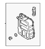 452803B600 - : 2010 Hyundai Santa Fe - Side Cover for Hyundai: Santa Fe Image