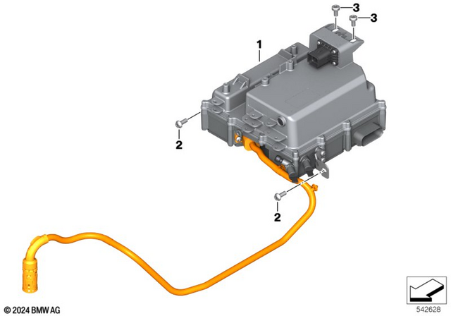 61445A88659 - General Electrical System: Integrated Charge Module -  for BMW-Motorrad Image