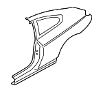 41217264034 - Body: Quarter Panel for BMW: 640i, 640i xDrive, 650i, 650i xDrive, M6 Image