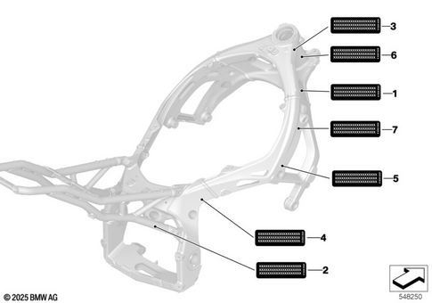 Labels for 2025 BMW-Motorrad S 1000 R #0
