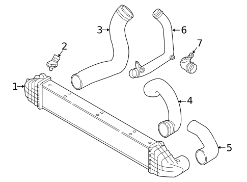 Intercooler for 2016 Volvo XC70 #0