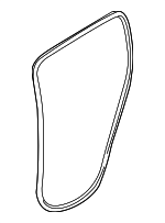 LR163136 - : 2020-2023 Land Rover - Weatherstrip for Land Rover: Defender 110, Defender 130, Defender 90 Image