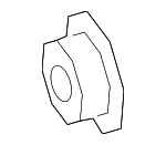 11612177 - Body: Absorber Nut for Buick: Cascada, Enclave, Encore GX, LaCrosse, LeSabre | Cadillac: CTS, DeVille, STS, XT5, XT6, XTS | Chevrolet: Blazer, Camaro, Cavalier, Classic, Corvette, Equinox, Malibu, Silverado 2500 HD, Silverado 3500 HD, Traverse | GMC: Acadia, Acadia Limited, Sierra 2500 HD, Sierra 3500 HD | Oldsmobile: Alero, Aurora, Cutlass | Pontiac: Aztek, Bonneville, Firebird, G6, Grand Am, Sunfire | Saturn: Outlook, SC, SC1, SC2 Image