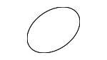 GK2G61J17 - HVAC: A/C Refrigerant Line O-Ring for Mazda Image