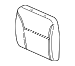 2F1Z5464811AA - Body: Seat Back Pad for FORD Image