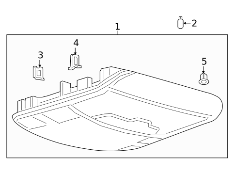 Overhead Console for 2022 Ford Expedition #0