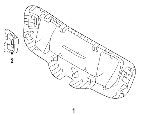 Interior Trim - Trunk for 2025 Volkswagen Jetta #0