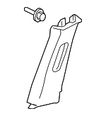 MR590793YA - Body: Upper Center Pillar Trim for Mitsubishi Image