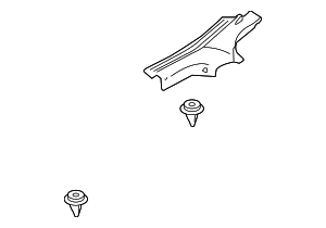 MR590955XA - Body: Rear Sill Plate for Mitsubishi: Galant Image