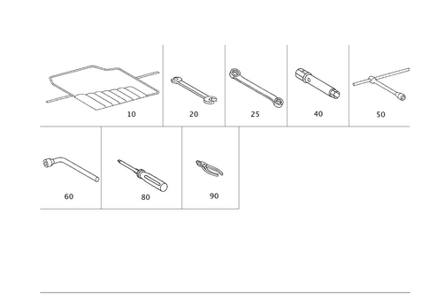Tools and Accessories for 2010 Mercedes-Benz G550 #0