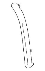 15685439 - Body: Rear Weather-strip for Chevrolet: S10 | GMC: Sonoma Image