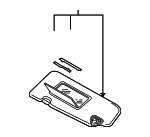 96400CF51A - : Sun-Visor for Nissan Image
