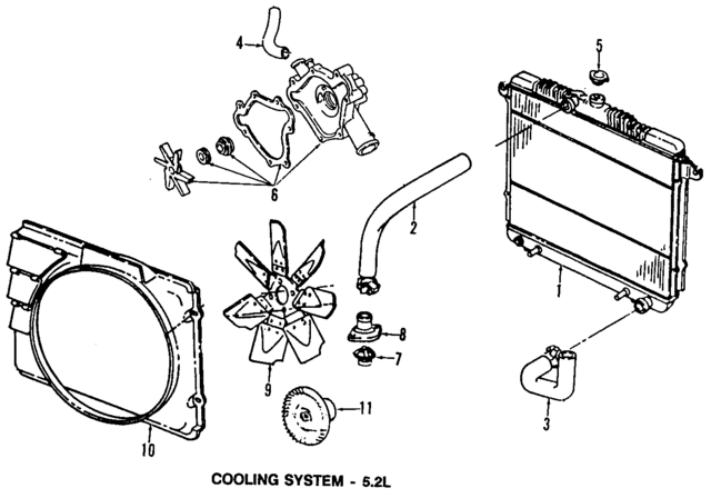 4778386 - Cooling System: Radiator for Mopar Image