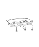 5NS85DX9AN - Interior Trim: Rear Shelf Panel for Mopar Image