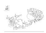 1244400307 - Electrical Equipment and Instruments: Wiring Harness for Mercedes-Benz: 300E Image