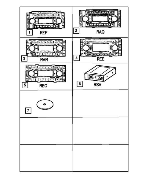 Radio, Antenna, and Speakers for 2006 Chrysler PT Cruiser #2