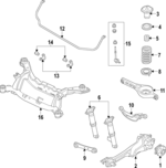 31406308 - : Trailing Arm for Volvo Image