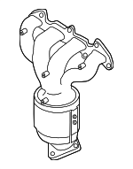 285102X210 - : Exhaust Manifold for Kia: Rio Image