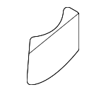 1Z9868181B82V - : Quarter Trim Panel Cap for Volkswagen: Atlas, Atlas Cross Sport Image