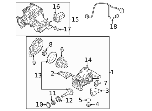 Axle & Differential for 2023 Kia Sportage #0