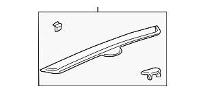 25718914 - : Part# 25718914 Grille for Cadillac: DeVille Image