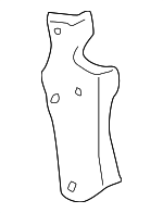 15783909 - Body: Carrier Side Bracket for Buick: LeSabre | Cadillac: DeVille | Oldsmobile: Aurora | Pontiac: Bonneville Image